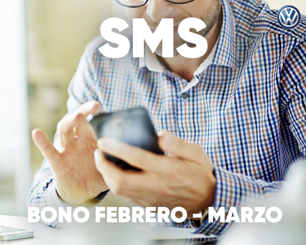 SMS Bono Febrero - Marzo