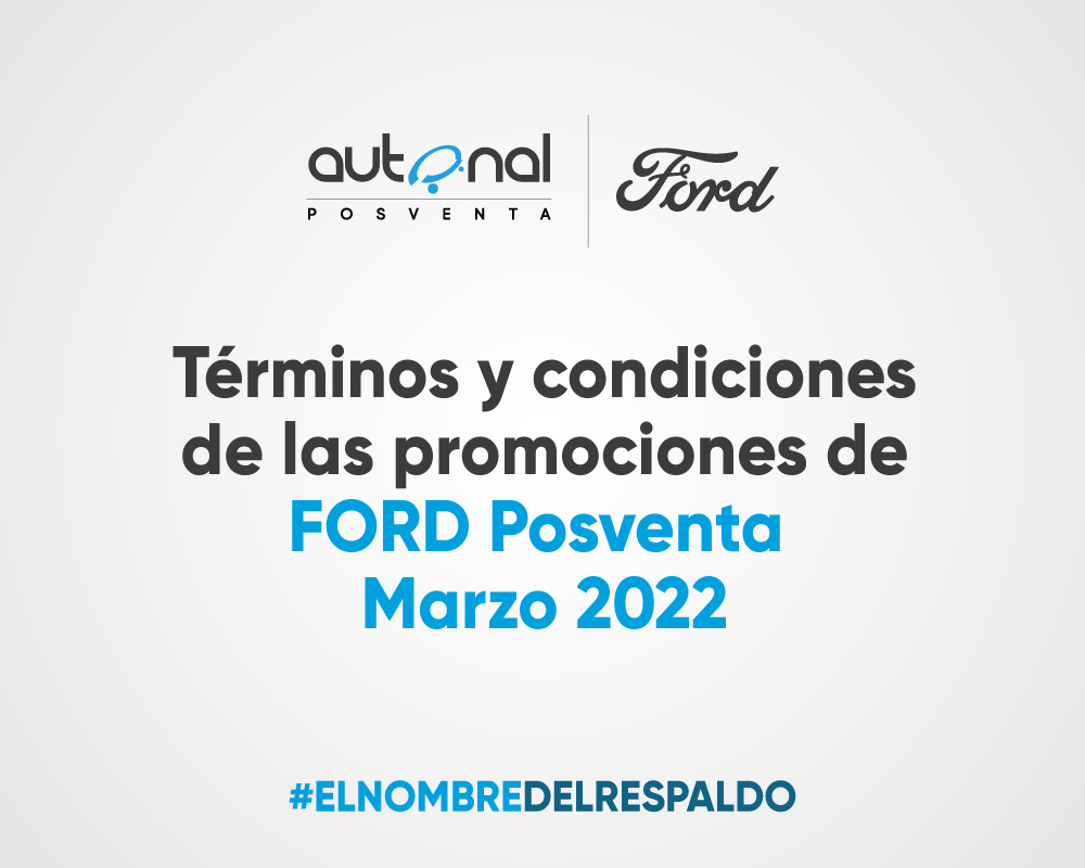 Posventa Ford-marzo 2022