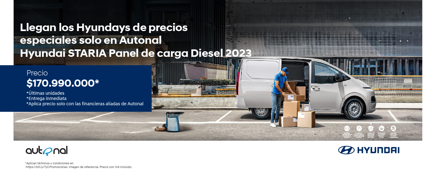Staria Panel Carga Diesel 2024 Febrero 1400x570