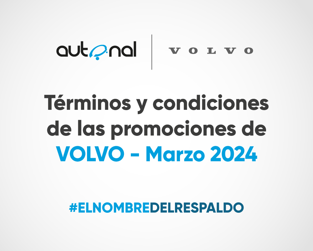 Terminos y Condiciones de las Campañas Volvo- Marzo 2024